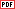 breites PDF-Symbol mit Text